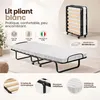 Tellus - Opklapbaar Bed, Wit, Inclusief Matras  Italy Productafbeelding-voorbeeld 9