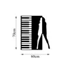 Wallity, Dance, Dekoratives Wandaccessoire aus Metall, 100 Produktbild-Vorschau 5