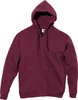 Fruit of the Loom Uni-Freizeitjacke mit Kapuze burgund S Produktbild-Vorschau 1