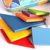 Drevené tangramové puzzle pre deti – farebná sada v kovovej Náhľad obrázku produktu 5