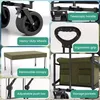 Chariot pliant avec toit XL – Jusqu’à 110 kg – 97x60x105 cm Voir les images du produit 4