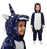 Pyjama Onesie Kigurumi Kostüm Verkleidung Star Einhorn Produktbild-Vorschau 1
