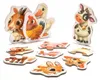 Landtiere-Puzzle-Set Zum Zusammenbauen Produktbild-Vorschau 3
