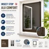 Tesa Insect Stop Fliegengitter ALU COMFORT Fenster braun Produktbild-Vorschau 4