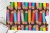 MuchoWow® Schreibtischunterlage Bleistift - Muster - Produktbild-Vorschau 5