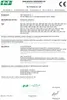 A document with text and logos, likely a product declaration of conformity. Podgląd zdjęcia produktu