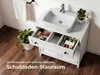 Meuble sous-vasque FCH avec grands tiroirs, 2 portes, Voir les images du produit 2