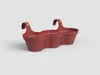 Artevasi Capri Balcony Triple Pot, Rot, 11 l, 305 mm, 540 Produktbild-Vorschau 4