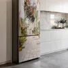 Půvabná ulice s rostlinami - Magnetický kryt lednice - Náhled obrázku produktu 3