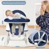 XMTECH Bleu Chaise Haute Multifonctionnelle pour Bébé : Voir les images du produit 5