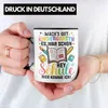 Trendation - Tschüss Kinderkarten Hallo Grundschule Tasse Produktbild-Vorschau 2