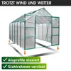 BRAST Gewächshaus Aluminium mit Fundament | 380x250x235cm | Produktbild-Vorschau 2