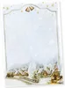 Weihnachtsdorf 100 Blatt Christliches Weihnachtsbriefpapier Produktbild-Vorschau 1