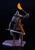A detailed action figure of a knight holding a sword and a torch. Produktbild-Vorschau