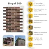 AMK Fassadenpaneele 300 Mix-braun – Flexible Produktbild-Vorschau 2