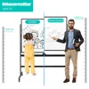 GOPLUS Whiteboard 120x90cm mit Rollen abschließbar, mit Produktbild-Vorschau 2