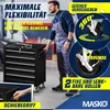 MASKO® Werkstattwagen 5 Schubladen, abschließbar, massives Produktbild-Vorschau 6