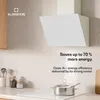 Klarstein MaxAir digestoř - kompaktní a výkonná, průtok Náhled obrázku produktu 3