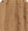 vidaXL Pflanzgefäß Artisan-Eiche 40x40x40 cm Holzwerkstoff Produktbild-Vorschau 3