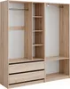 Armoire à vêtements Vicco Elmo Sonoma 180x200cm Lot de 2, Voir les images du produit 1