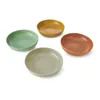 KitchenCraft Idilica Schalen de Pasta de Steingut, Set de 4 Produktbild-Vorschau 2
