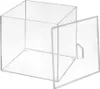 Quadratische Aufbewahrungsbox aus Acrylglas, mit Deckel Produktbild-Vorschau 1