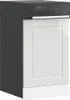vidaXL Geschirrspülerblende Porto Hochglanz-Weiß 45x1,5x57 Produktbild-Vorschau 2