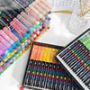 GuangNa 168 Farben Acrylmarker Set – Pinselspitze, Produktbild-Vorschau 8