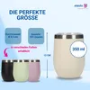 Tazza da vino da 350 ml "Vinova" - tazza in acciaio Anteprima dell’immagine prodotto 3
