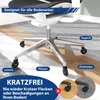 OUNUO Bürostuhl Rollen 5er Set, Bürostuhl-Räder Produktbild-Vorschau 7