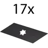 17 pezzi 16,6 cm lame per arieggiatore Kynast 15 E Anteprima dell’immagine prodotto 2