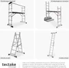 Échelle polyvalente en aluminium avec structure en échelle Voir les images du produit 7