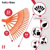 KOTARBAU® Laubrechen Kunststoff 44 cm ohne Stiel Laubbesen Produktbild-Vorschau 5