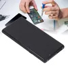 A person is repairing a smartphone, with a new replacement screen in the foreground. Náhled obrázku produktu
