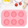6-komorowa forma do ciast „Mooncake” – do ciast, lodów i Podgląd zdjęcia produktu 2