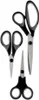 Scherenset 3 Teile Easy Grip Vielzweckschere Produktbild-Vorschau 1
