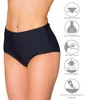 Aquarti Damen Bikinihose Bikini-Slip mit Hohem Bund , Produktbild-Vorschau 5