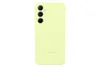 The back of a lime-green Samsung phone case is shown against a white background. Produktbild-Vorschau
