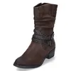 Chaussures Marco Tozzi pour femmes, bottes, fermeture Voir les images du produit 20