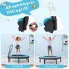 COSTWAY Ø102cm detská trampolína, fitness trampolína s Náhľad obrázku produktu 8