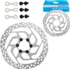SHIMANO 180 mm 6 bulloni RT26 disco freno per pastiglie in Anteprima dell’immagine prodotto 3