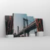 Bild auf Leinwand - Leinwandbild - 4 Teile - Manhattan Produktbild-Vorschau 4