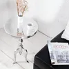cagü: Design Barock Beistelltisch [LAVAL] Rund Silber aus Produktbild-Vorschau 2