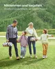 Songmics Picknickdecke bunte Blätter, 200 x 200 cm, Produktbild-Vorschau 6
