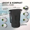 Sac sec en PVC Where Tomorrow - Style 02 - 10L - noir Voir les images du produit 3