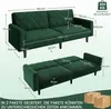 Yaheetech 2 Sitzer Sofa Couch mit Schlaffunktion, 159cm Produktbild-Vorschau 7