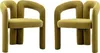 2er/Set Esszimmerstuehle Samt moderne Design Eimer Produktbild-Vorschau 1