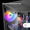 Mars Gaming MC-3TLITE, Mini Tower, PC, Schwarz, micro ATX, Produktbild-Vorschau 3