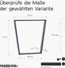 HOLZBRINK Tischbeine Trapez für Esstisch / Schreibtisch, Produktbild-Vorschau 7
