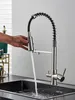 Rubinetto da cucina a 3 vie Ari Solid Spring con doccetta Anteprima dell’immagine prodotto 4